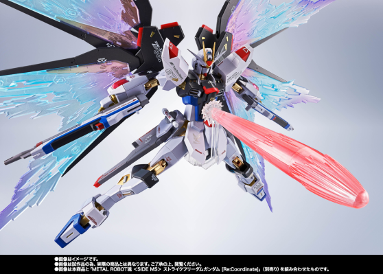 METAL ROBOT魂 ＜机动战士系列＞ 强袭自由高达［Re:Coordinate］专用光之翼与高速火力全开特效配件包