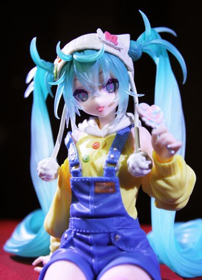 初音未来系列压泡面人偶ー棒棒糖款ー