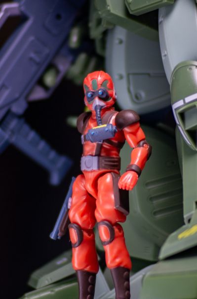 HI-METAL R 装甲骑兵 眼镜斗犬 红肩改造型