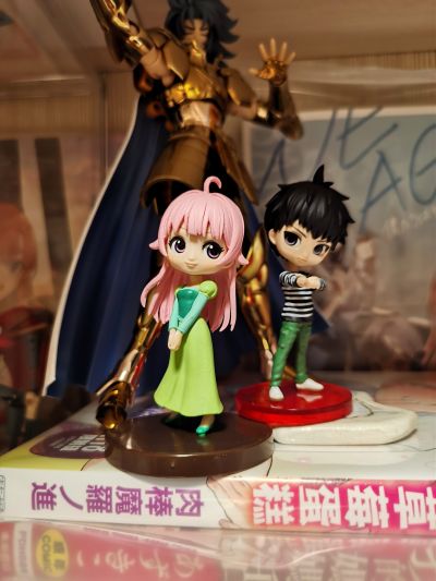 Weekly Shonen Jump Q Posket Peti-WITCH WATCH 魔女守护者- 乙木守仁＆若月妮可