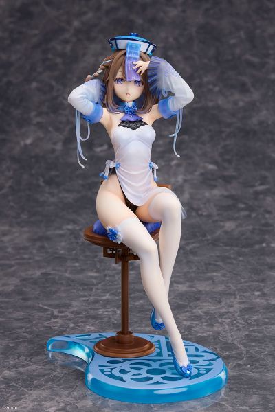 蓝色僵尸少女