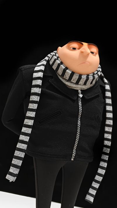 神偷奶爸4 格鲁1/8收藏可动人偶