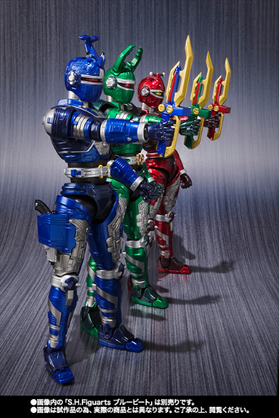 S.H.Figuarts 绿锹虫战士与红甲虫战士（暂译）