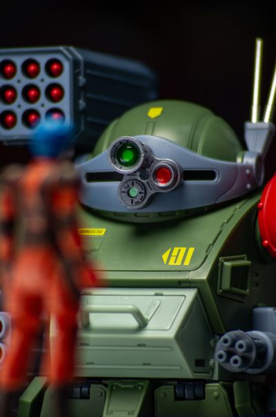 HI-METAL R 装甲骑兵 眼镜斗犬 红肩改造型