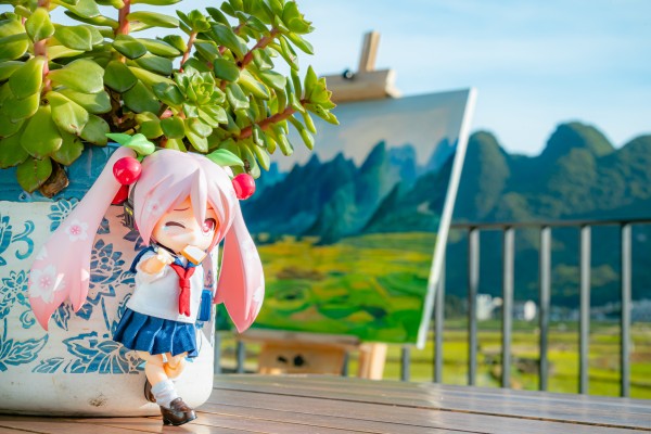 粘土娃 服装套组 制服外套:女孩（藏青色/粉红色）