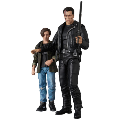 MAFEX T-800（终结者2）＆ 约翰·康纳