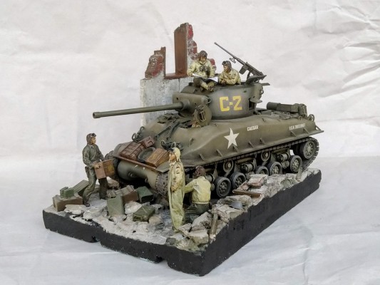 35347 1/35 美国 坦克兵 套装 （欧洲前线）