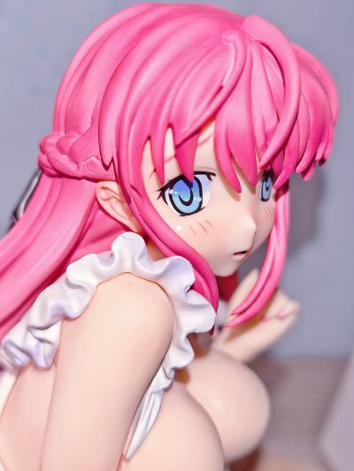 彼女×彼女×彼女 织节秋奈 裸エプロン 白色 Ver. 