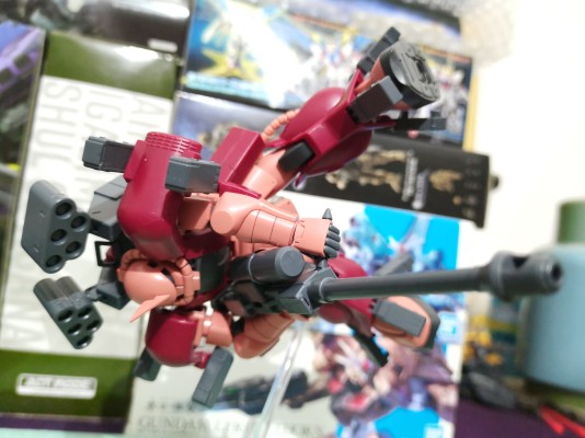 HGBF 1/144 高达创战者 MS-06R-AB 惊异扎古