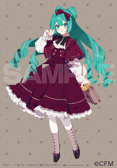 初音未来系列 Trio-Try-iT珍藏人偶-典雅少女-