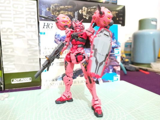 HG 1/144 红色高达