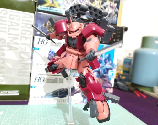 HGBF 1/144 高达创战者 MS-06R-AB 惊异扎古