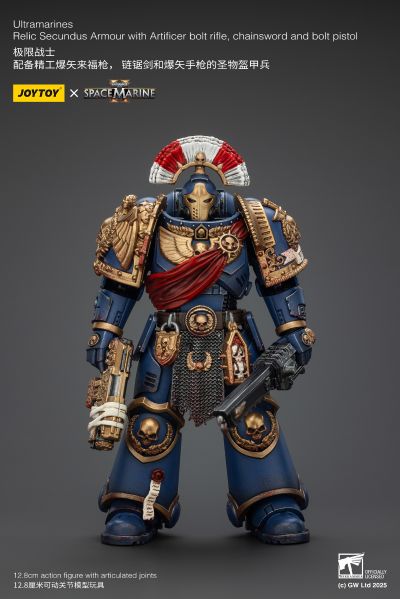 战锤40000：星际战士 极限战士 配备精工爆矢来福枪,链锯剑和爆矢手枪的圣物盔甲兵