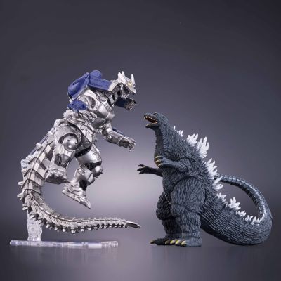 哥斯拉商店限定 电影怪兽系列 跃动 黑龙工房合作款 哥斯拉（2002）X 三式机龙（2002）特别套装