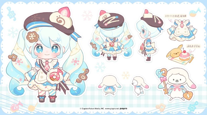 粘土人 雪未来 Sweet Snow