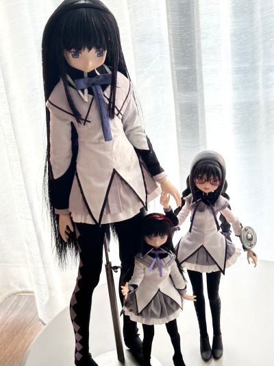 AZONE综合可动人形系列 #38 剧场版 魔法少女小圆 叛逆的物语 晓美焰 Glasses ver. 