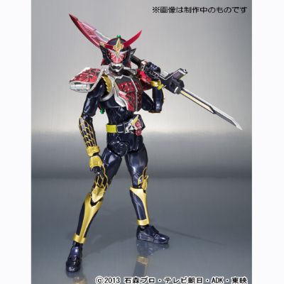 东映英雄网站专属商品  S.H.Figuarts  假面骑士武神铠武 血橙武装《假面骑士联手出击 铠武与巫骑 争夺天下的战国 电影大会战》