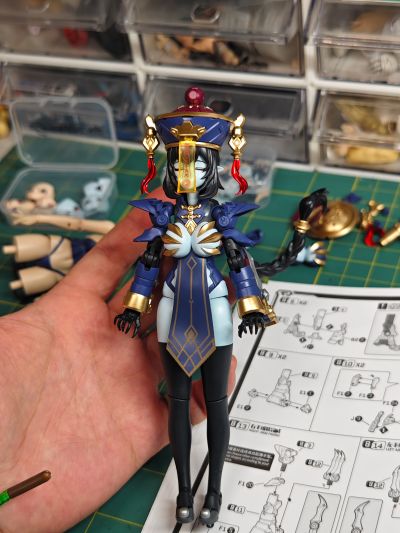 梅德塔残响 玖莲 1/12拼装可动机娘