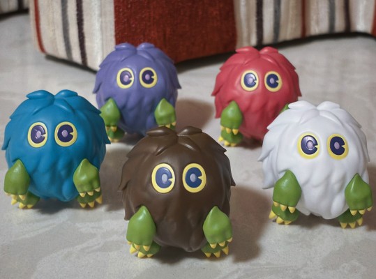 一番赏 游戏王系列 第四弹 三幻神显现 D奖 栗子球5兄弟