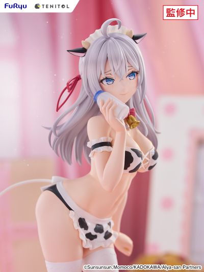 不时用俄语小声说真心话的邻桌艾莉同学 TENITOL TALL 艾莉 奶牛