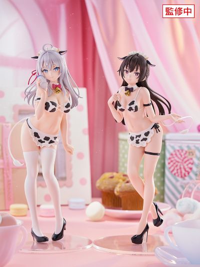 不时用俄语小声说真心话的邻桌艾莉同学 TENITOL TALL 艾莉 奶牛