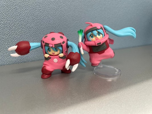 高达联名初音未来 周年庆项目 珍藏人偶合集