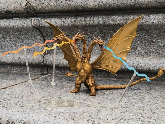 S.H.MonsterArts  哥斯拉大战基多拉 基多拉