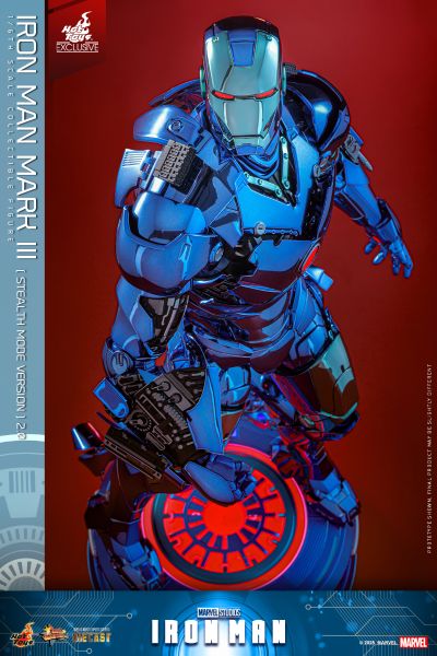 《钢铁侠》钢铁侠Mark3(潜行版)2.0 1:6比例合金珍藏人偶