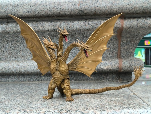 S.H.MonsterArts  哥斯拉大战基多拉 基多拉