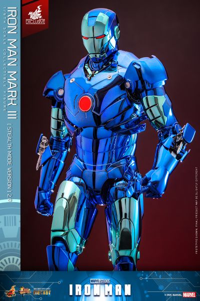 《钢铁侠》钢铁侠Mark3(潜行版)2.0 1:6比例合金珍藏人偶