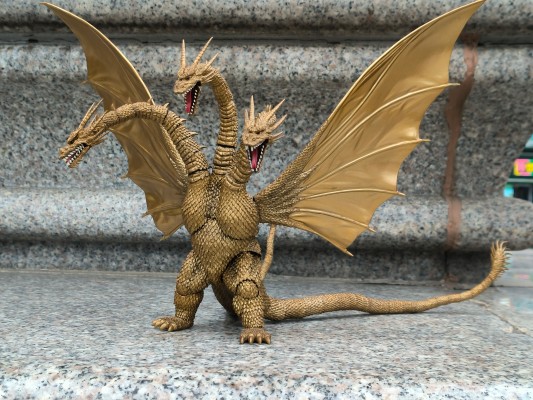 S.H.MonsterArts  哥斯拉大战基多拉 基多拉