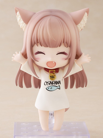 粘土人#2831 我家的猫是可爱女孩 黄豆粉
