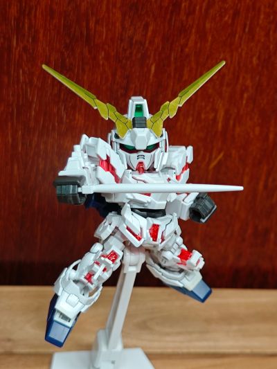 SD高达Cross Silhouette 机动战士高达UC RX-0独角兽高达 毁灭模式 