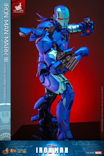 《钢铁侠》钢铁侠Mark3(潜行版)2.0 1:6比例合金珍藏人偶