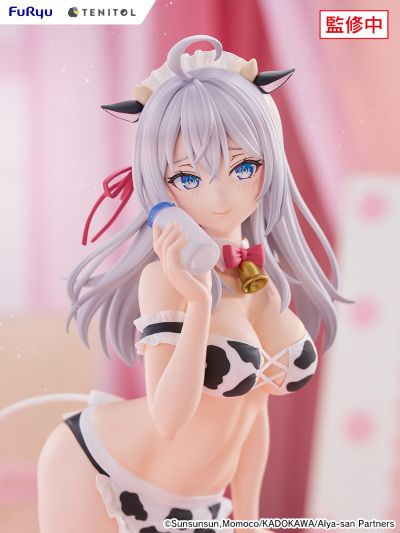 不时用俄语小声说真心话的邻桌艾莉同学 TENITOL TALL 艾莉 奶牛