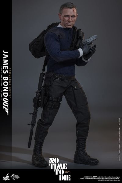 《007: 无暇赴死》詹姆斯·邦德 (突击队装束) 1:6比例珍藏人偶