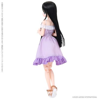 POD022-YCB Sarah's a la Mode 柚叶/甜蜜时光穿搭套装 ~黑莓色头发~(AZONE网上商店限定)