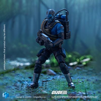 极致迷你系列 1/18比例 G.I.Joe特种部队 蛇魔 可动人偶