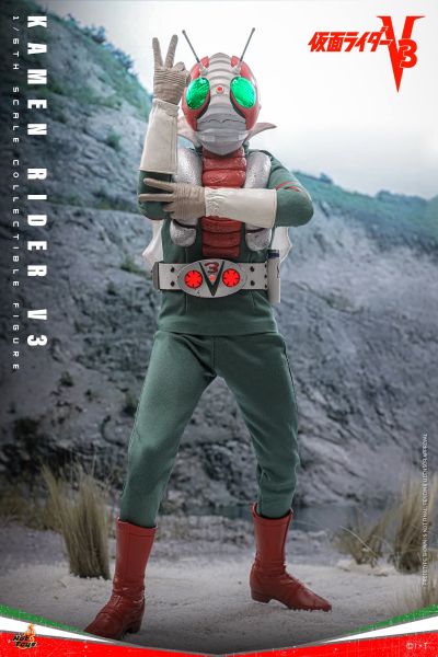《假面骑士V3》假面骑士V3 1/6比例收藏人偶