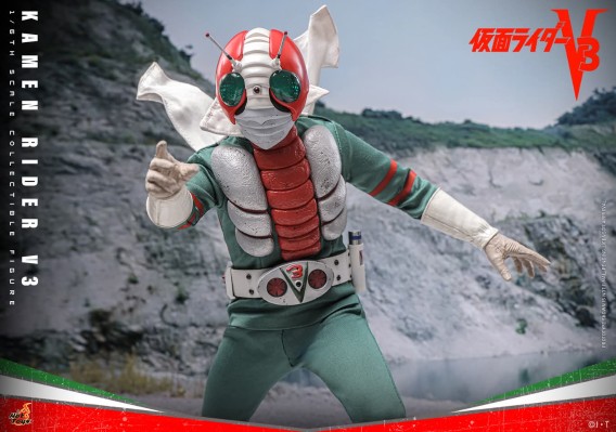 《假面骑士V3》假面骑士V3 1/6比例收藏人偶