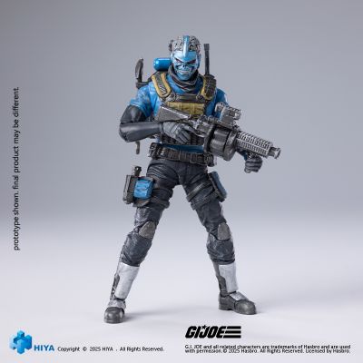 极致迷你系列 1/18比例 G.I.Joe特种部队 蛇魔 可动人偶