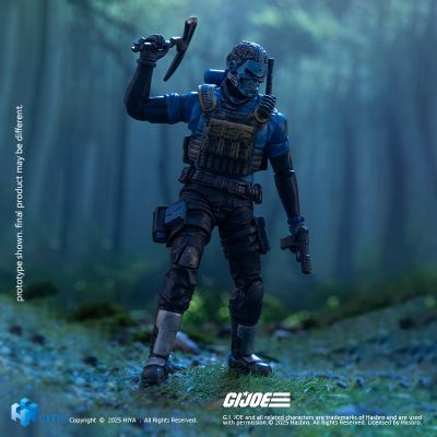 极致迷你系列 1/18比例 G.I.Joe特种部队 蛇魔 可动人偶