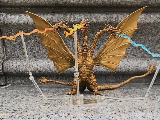 S.H.MonsterArts  哥斯拉大战基多拉 基多拉