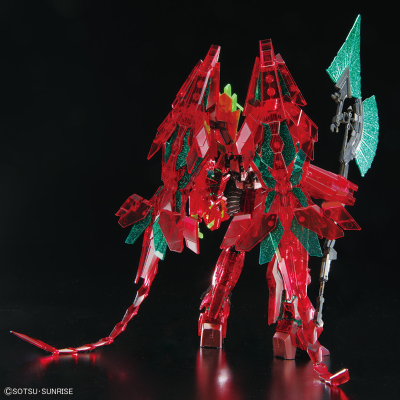 HG 1/144 福冈高达基地专属商品 独角兽高达完美型（毁灭模式） （最终决战样式） GSF版【透明配色】