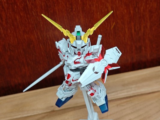 SD高达Cross Silhouette 机动战士高达UC RX-0独角兽高达 毁灭模式 