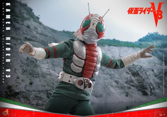 《假面骑士V3》假面骑士V3 1/6比例收藏人偶