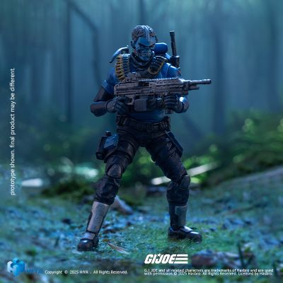 极致迷你系列 1/18比例 G.I.Joe特种部队 蛇魔 可动人偶