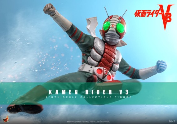 《假面骑士V3》假面骑士V3 1/6比例收藏人偶
