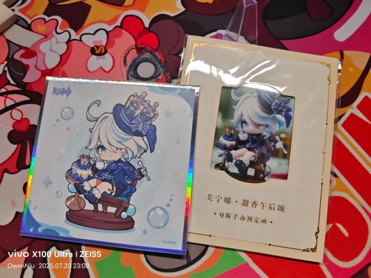 原神 芙宁娜·甜香午后颂 Q版手办