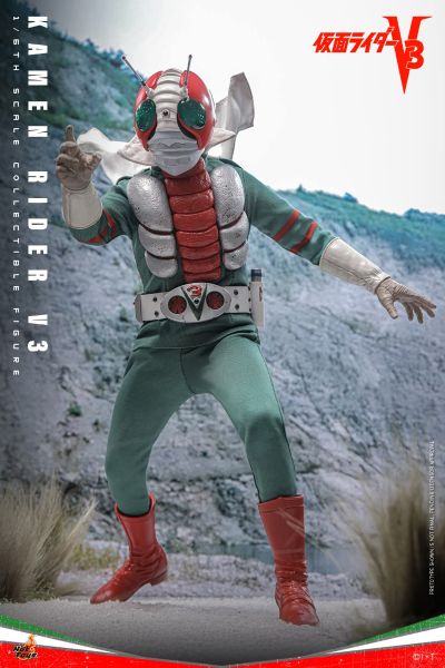 《假面骑士V3》假面骑士V3 1/6比例收藏人偶
